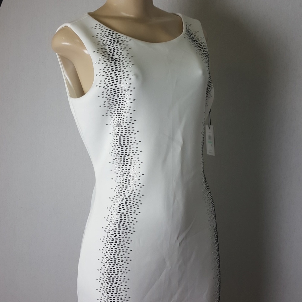 SOLD- NWT Calvin Klein White Dress Size 8 - Picture 6 of 6